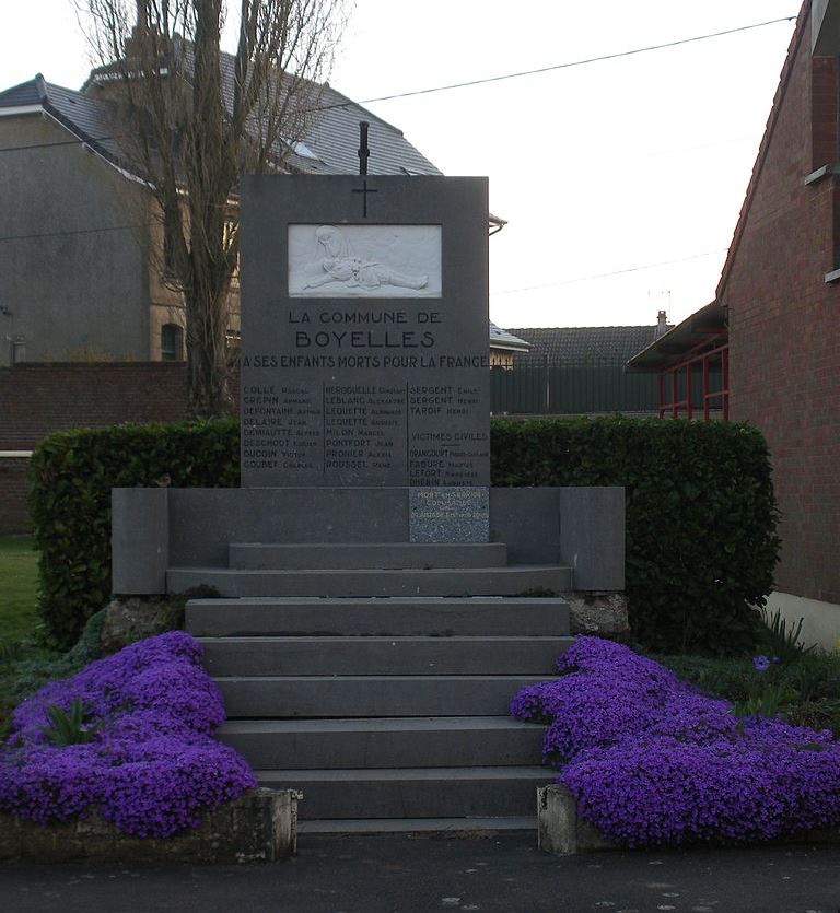 Monument Eerste Wereldoorlog Boyelles #1