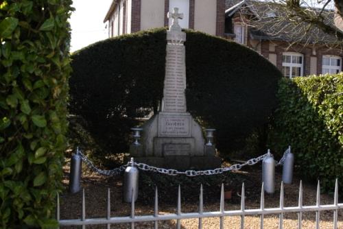 War Memorial Favières #1
