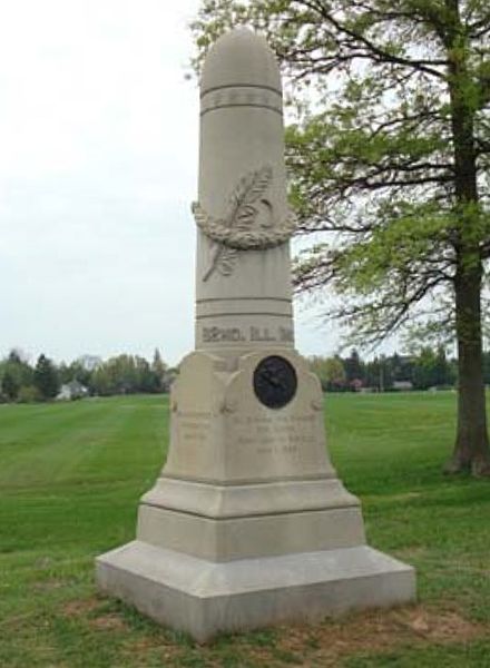 Monument 82nd Illinois Infantry #1