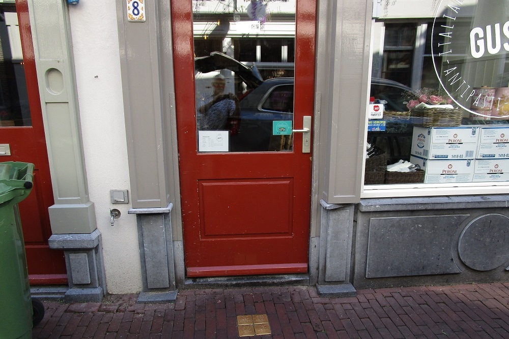 Stolpersteine Kolperstraat 8 #4