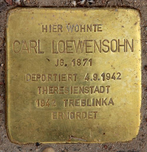 Stolpersteine Eisvogelweg 5 #2