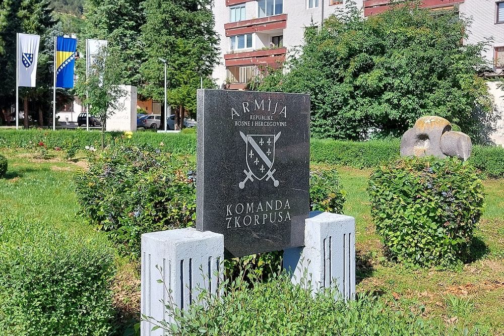 Memorial Stone 7th Army Corps of Bosnia and Herzegovina #2