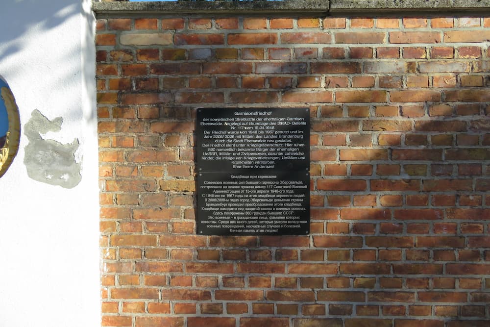 Sovjet Garnizoensbegraafplaats Eberswalde #4