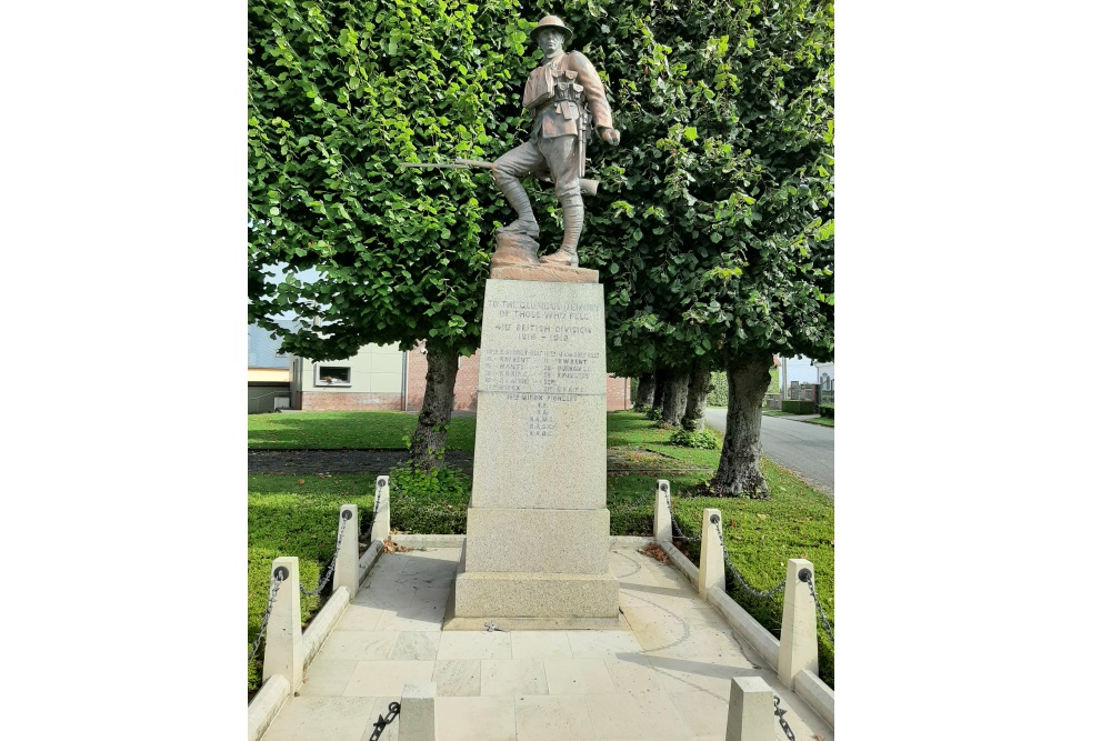 Memorial British 41st Division Flers #4