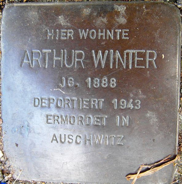 Stolpersteine Hundemstraße 32 #1
