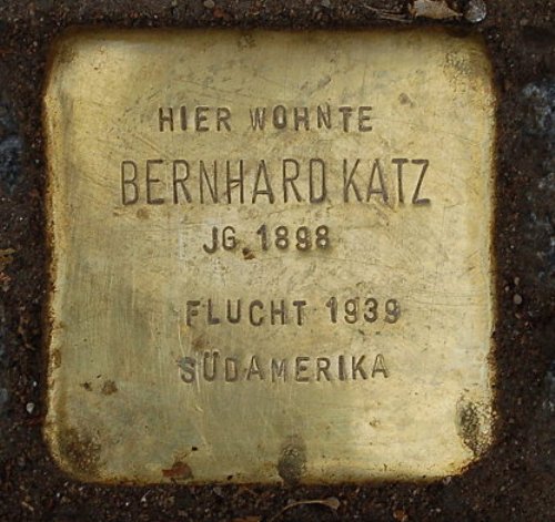 Stolperstein Krefelder Strae 20 #1