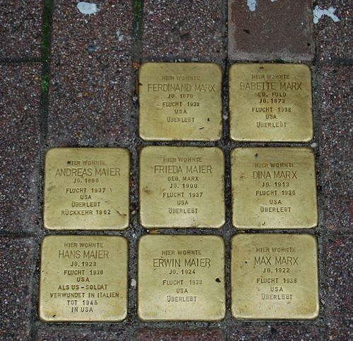 Stolpersteine Heidelberger Straße 5