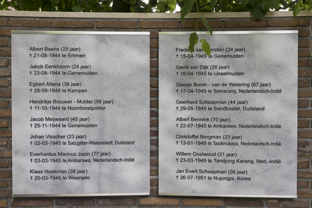 War Memorial Genemuiden #3