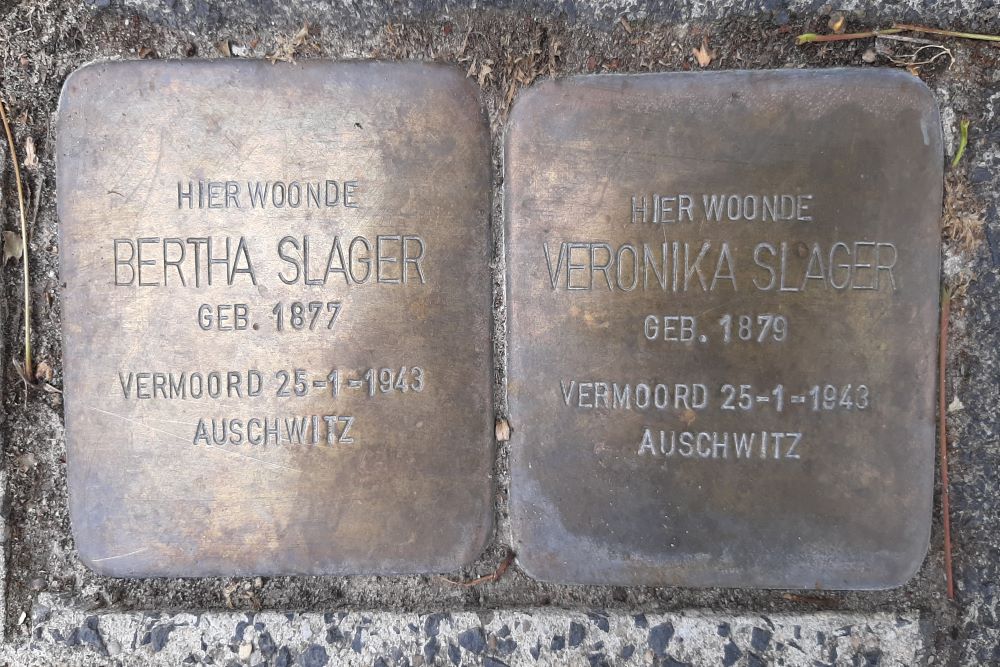 Stolpersteine J.H. Tromp Meesterstraat 8 #1