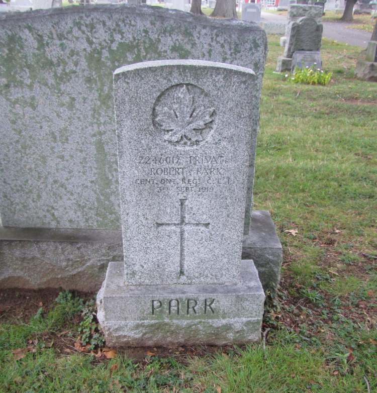 Commonwealth War Grave Holy Sepulchre Cemetery