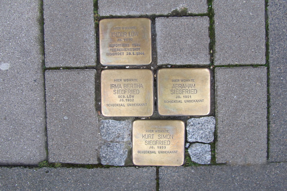 Stolpersteine Slzgrtel 72 #1