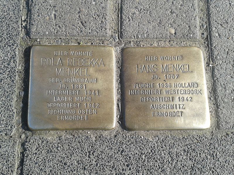 Stolpersteine Siegstrae 28