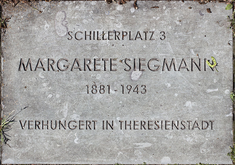 Memorial Stones Schillerplatz 3 #1