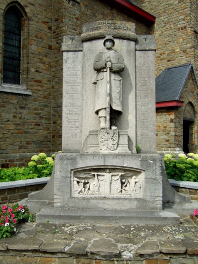 Oorlogsmonument Oostrozebeke Oostrozebeke TracesOfWar.nl