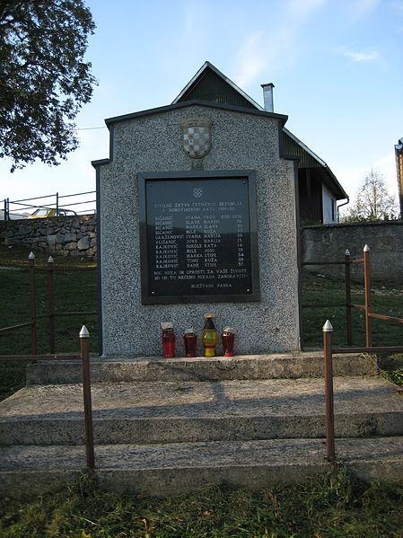 Memorial Fallen Croatian Defenders Dabar #1