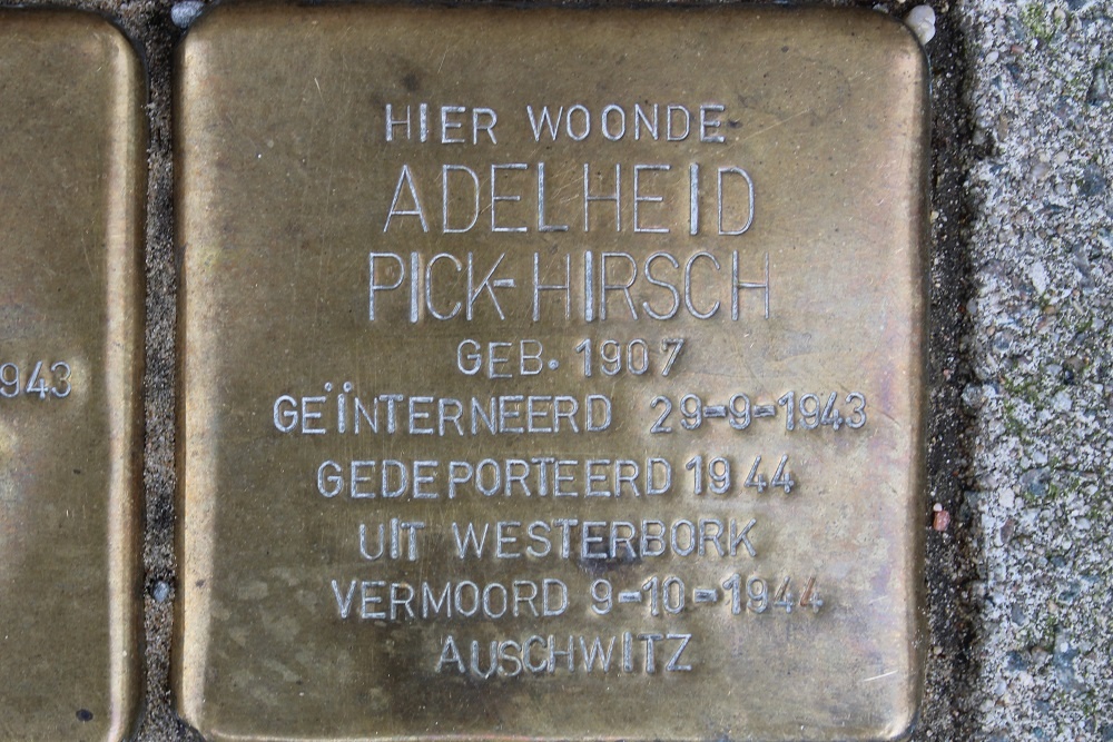 Stolpersteine Deurloostraat 118 #4