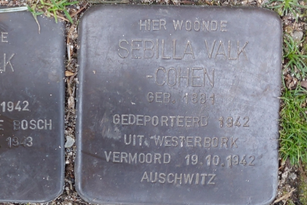 Stumbling Stones Burgemeester Meineszlaan 87b #4