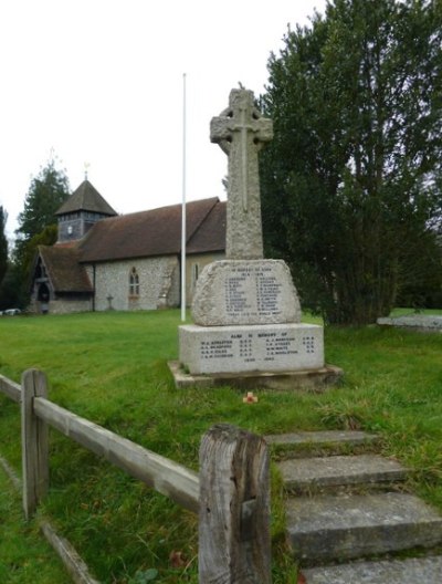 Oorlogsmonument Medstead #1