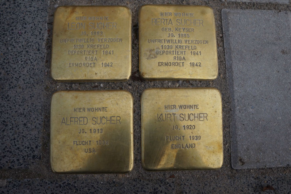 Stolpersteine Brabanterstrase 24