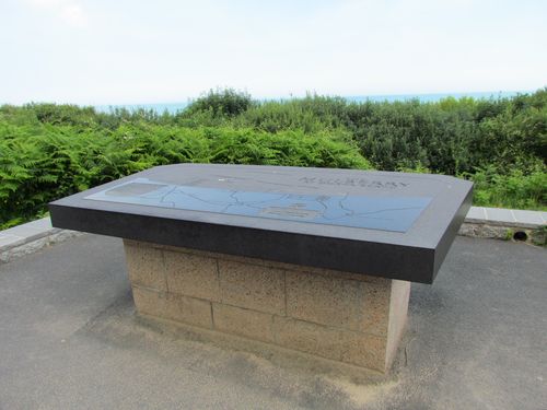 Oriëntatietafel Mulberry A Colleville-sur-Mer #1