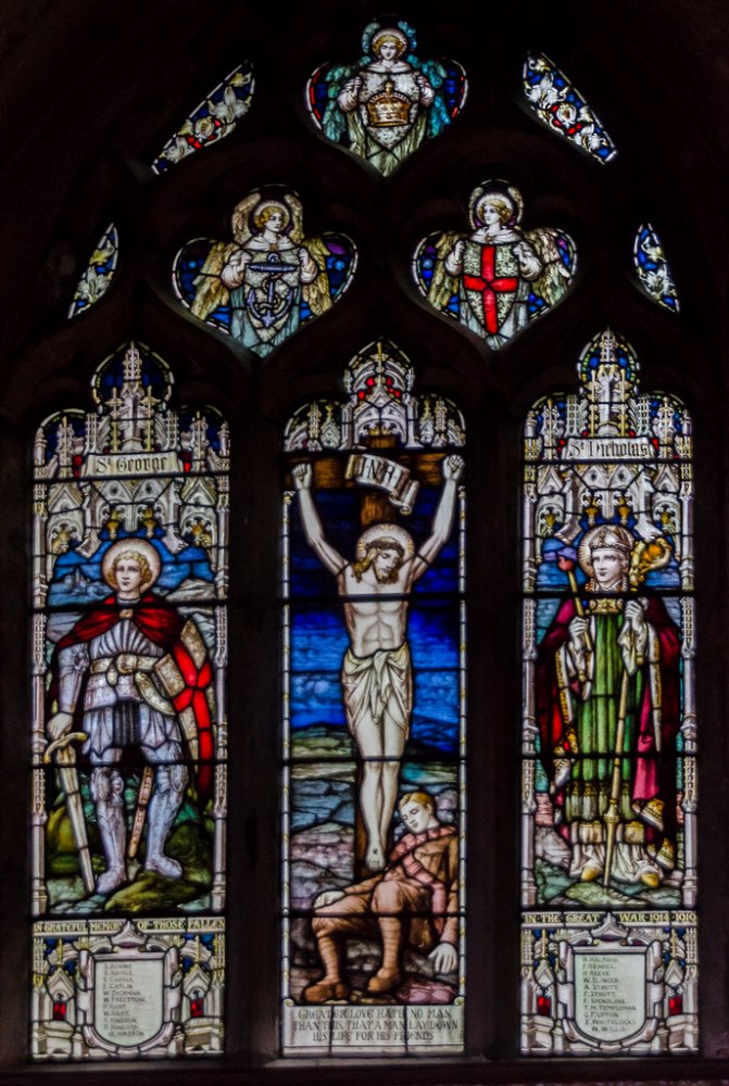 World War I Remembrance Window Oxton