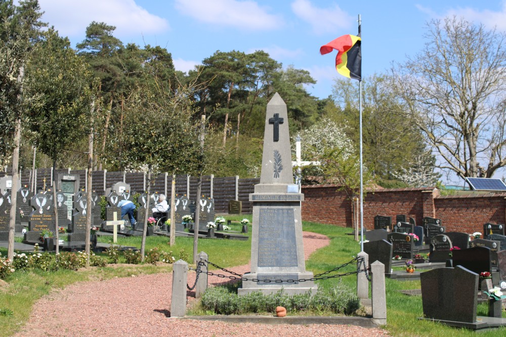 Oorlogsmonument Begraafplaats Testelt