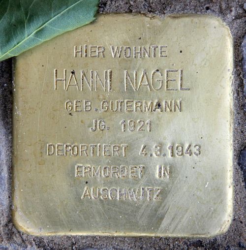 Stolpersteine Gervinusstrae 18 #3