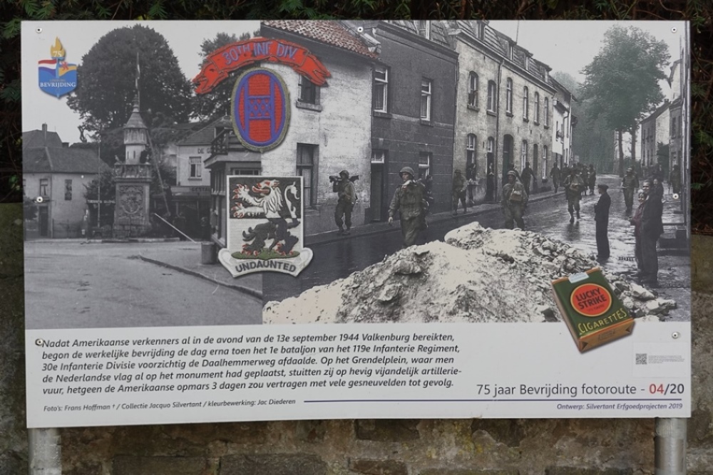 Information Sign 75 years Liberation #2