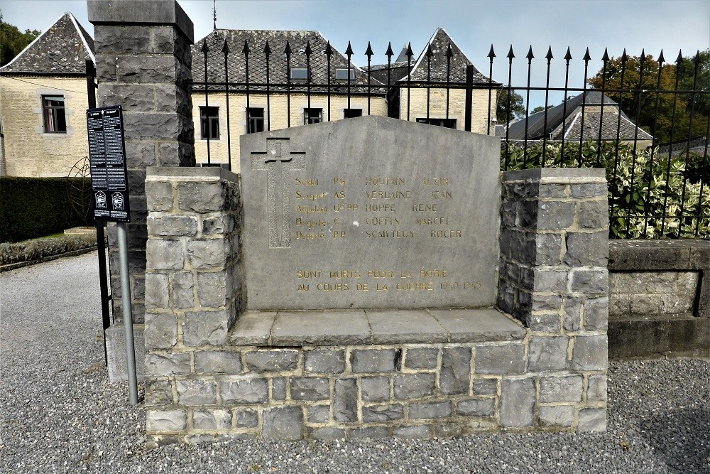 Memorial Stone Matagne-la-Petite #1