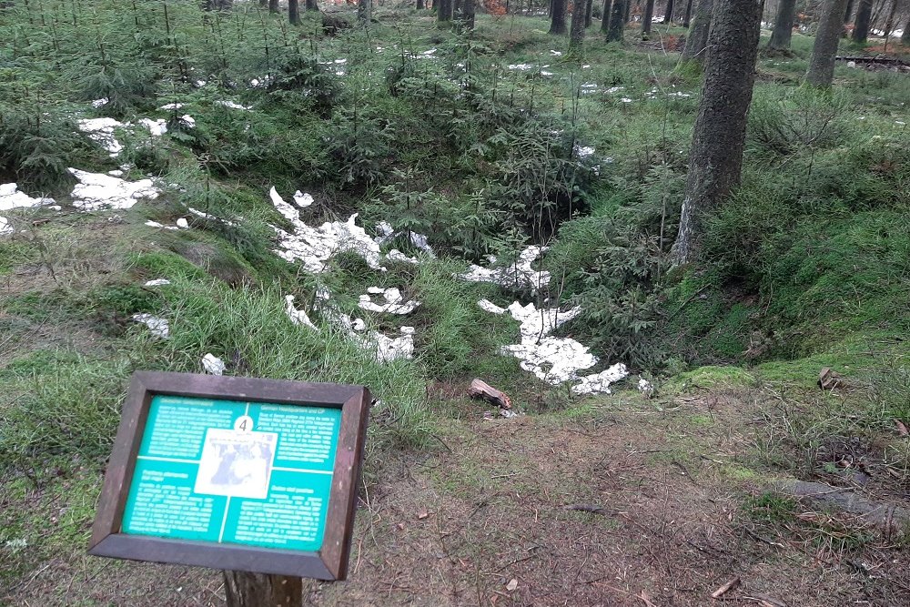 Memorial Site Hasselpath Position 4. German Headquarters and CP #4