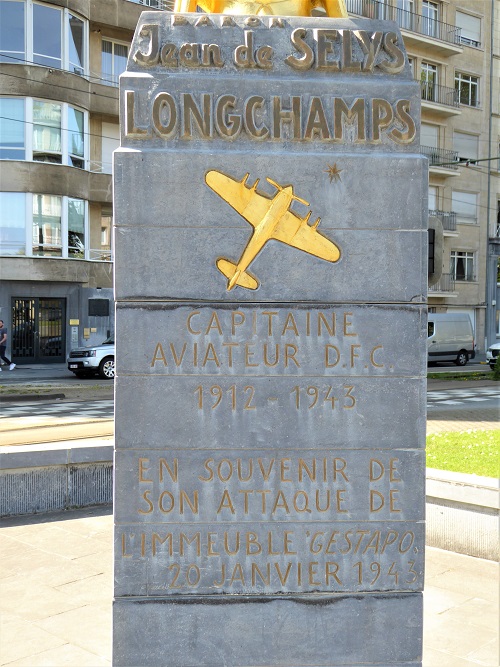Monument Jean de Selys Longchamps Brussel #3