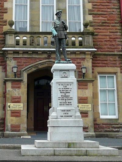 Oorlogsmonument Stranraer