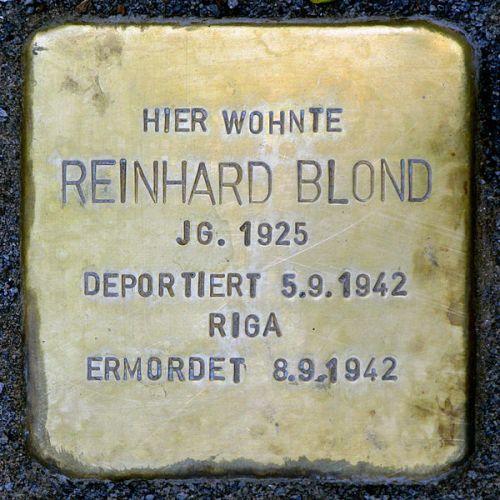 Stolpersteine Georgenkirchstrae 4 #3