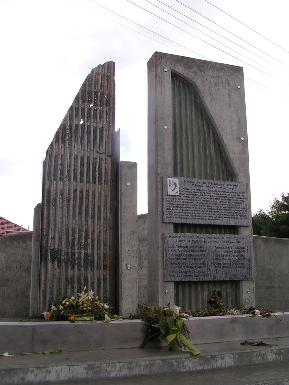 B-17 (2nd Lt. Kingsley) Crash Monument #2