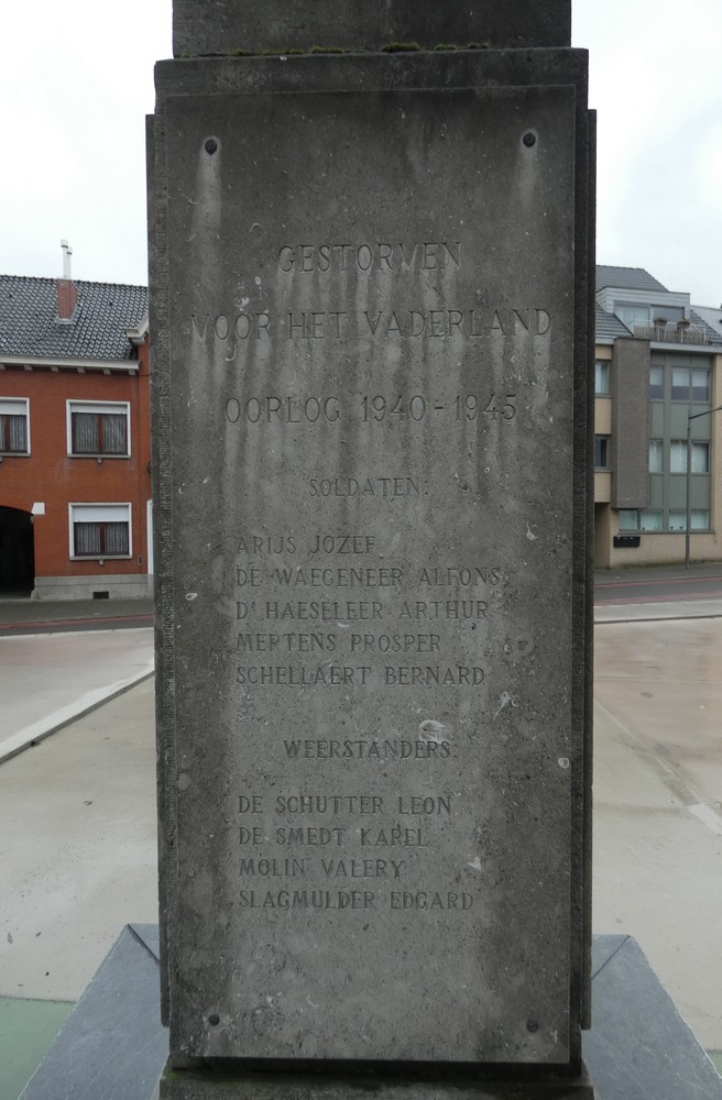 Oorlogsmonument Nieuwerkerken #4