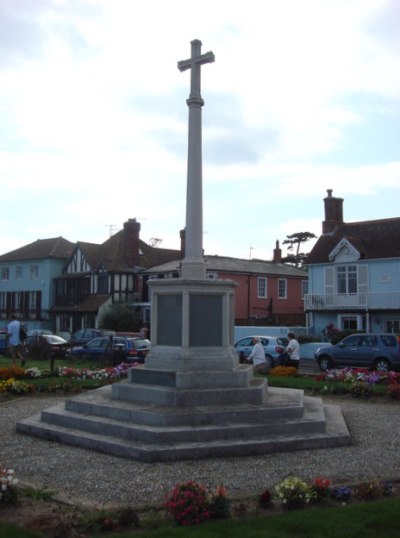 Oorlogsmonument Aldeburgh