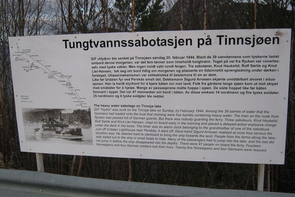 Information Panel Attack on DF Hydro on Tinnsjen