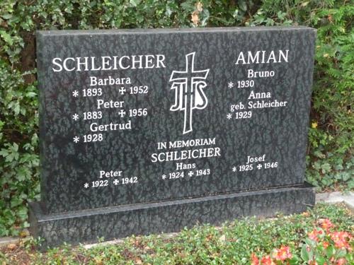 Remembrance Texts German Fallen Westfriedhof II #1
