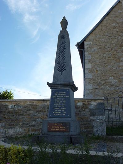 Oorlogsmonument Champlin #1