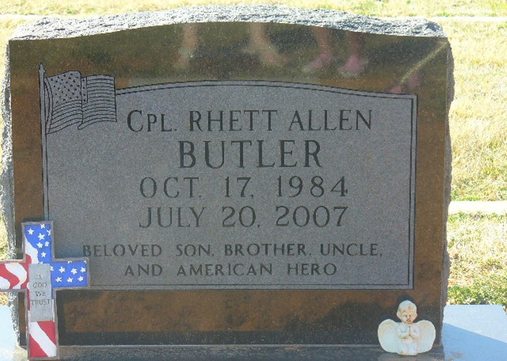 American War Grave Squaw Creek Cemetery #1