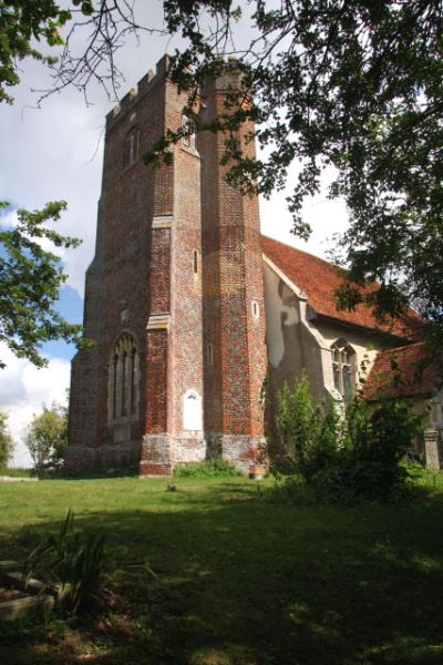 Oorlogsgraf van het Gemenebest Tilbury Juxta Clare Churchyard