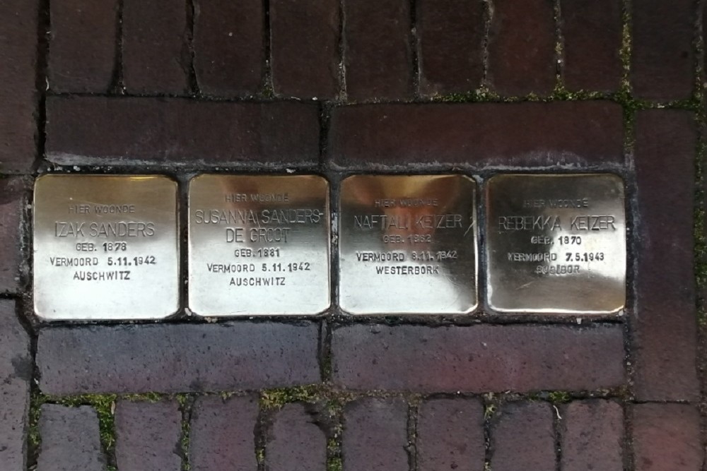 Stolpersteine Hoofdstraat 94 #1