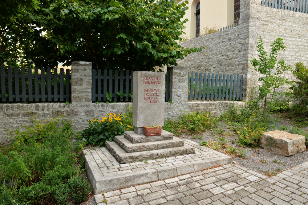 Monument Verdrevenen Marktbreit #3