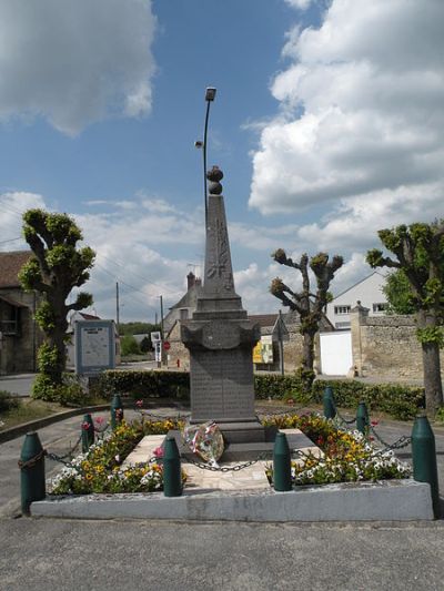 Oorlogsmonument Balagny-sur-Thérain #1