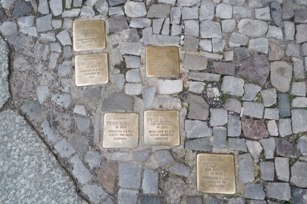 Stolpersteine Tucholskystraße 41