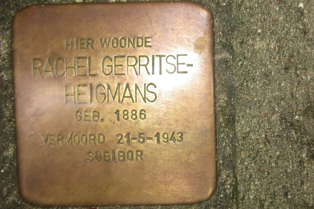 Stolpersteine Lomanstraat 64 #3