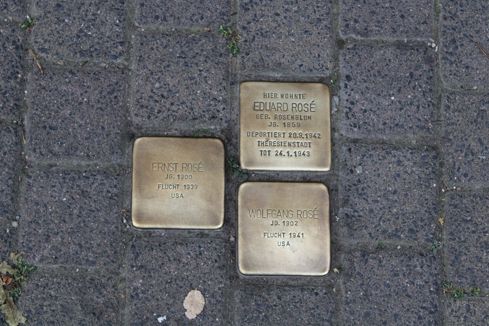 Stumbling Stones Marienstrae 16