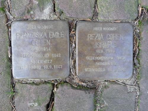 Stolpersteine Albertina van Nassaustraat 21 #1