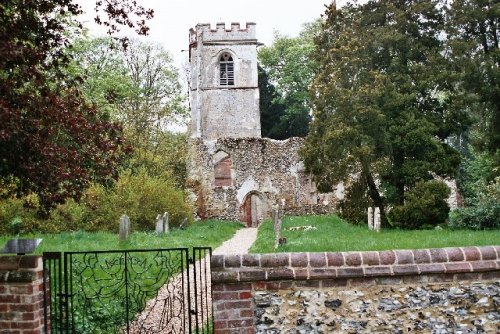 Oorlogsgraf van het Gemenebest St. Lawrence Old Churchyard