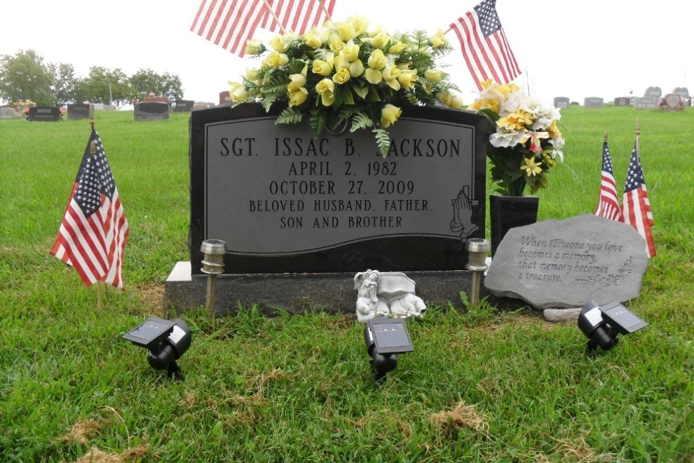 American War Grave Lathrop Cemetery #1